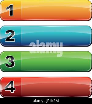 Button, Banner, Webseite, Vektor, Internet, Www, Worldwideweb, net, Web, Stock Vektor