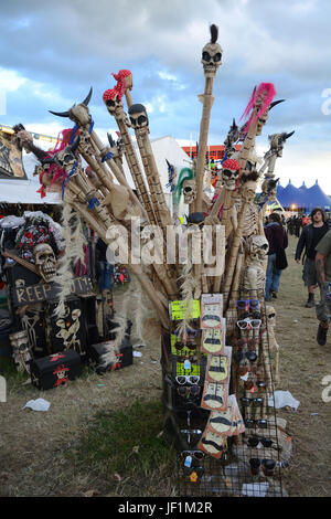 Download Festival - Atmosphäre beim Download Festival 2011 statt in Donington Park Leicestershire UK - 11. Juni 2011.  Bildnachweis: George Kinn/IconicPix Stockfoto