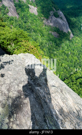 Wanderweg zum Gipfel des Whiteside Berg Stockfoto