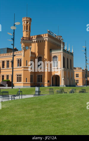 Hauptbahnhof in Wroclaw, Polen Stockfoto