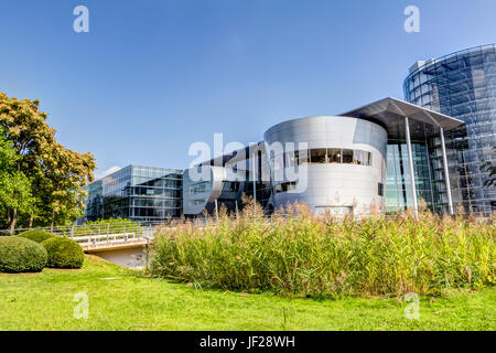 Gläserne Manufaktur in Dresden Stockfoto