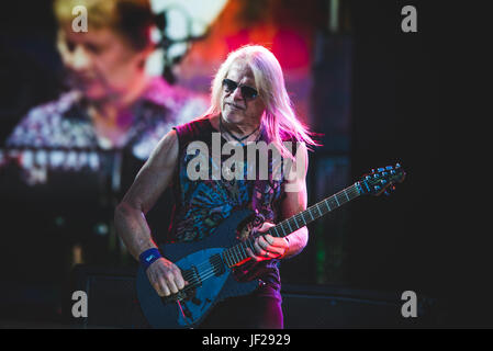 16. Juni 2017: Deep Purple die live auf der Hellfest-Festival-2017 in Clisson, in der Nähe von Nantes Foto: Alessandro Bosio Stockfoto