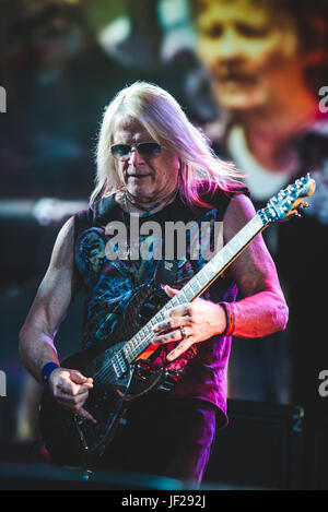 16. Juni 2017: Deep Purple die live auf der Hellfest-Festival-2017 in Clisson, in der Nähe von Nantes Foto: Alessandro Bosio Stockfoto
