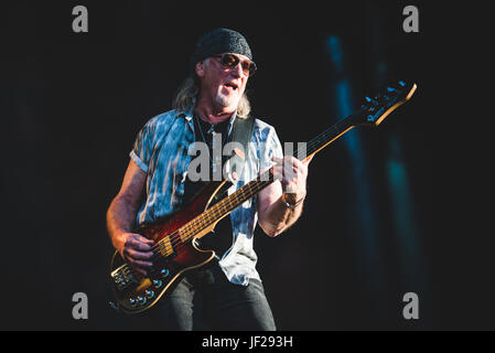 16. Juni 2017: Deep Purple die live auf der Hellfest-Festival-2017 in Clisson, in der Nähe von Nantes Foto: Alessandro Bosio Stockfoto
