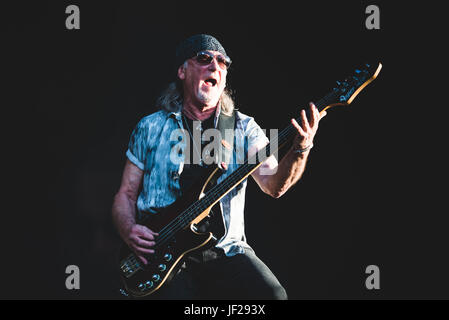 16. Juni 2017: Deep Purple die live auf der Hellfest-Festival-2017 in Clisson, in der Nähe von Nantes Foto: Alessandro Bosio Stockfoto