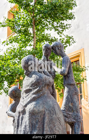 Freiberg Altstadt Stockfoto