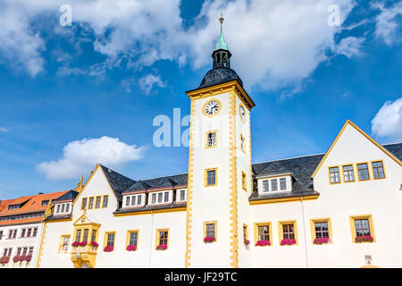 Rathaus von Freiberg Stockfoto