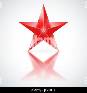 Objekt, single, Kunst, isoliert, Farbe, Closeup, Emblem, Grafik, Strahl, fünf, Stock Vektor
