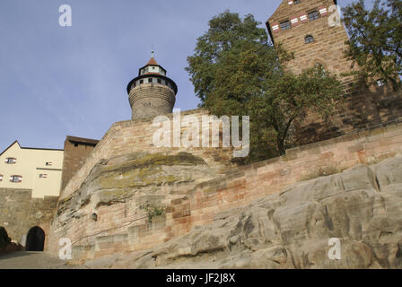 Affenfelsen in Nürnberg, Bayern, Deutschland Stockfoto