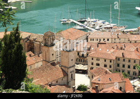 Alte Stadt von Kotor, Montenegro Stockfoto