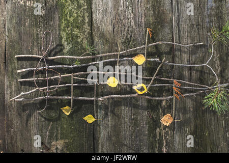 Noten Konzeption Stockfoto