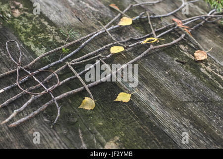 Noten Konzeption Stockfoto