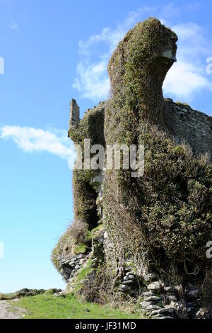 Ballcarbery Burg in der Nähe von Cahersiveen im County Kerry, Irland Stockfoto