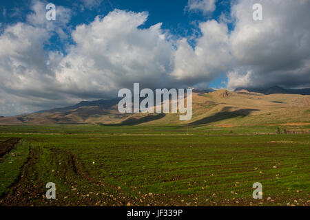 Berglandschaft in Ahmedawa an der Grenze zwischen Iran, Irak-Kurdistan Stockfoto