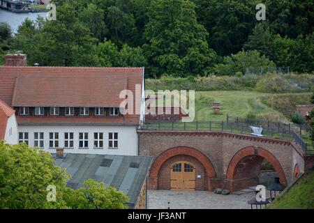 Sommerimpressionen aus der Zitadelle Spandau in Berlin vom 31. Juli 2015, Deutschland Stockfoto