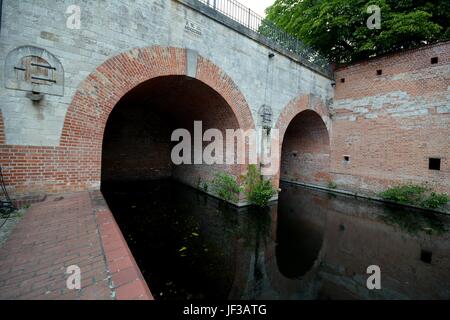 Sommerimpressionen aus der Zitadelle Spandau in Berlin vom 31. Juli 2015, Deutschland Stockfoto