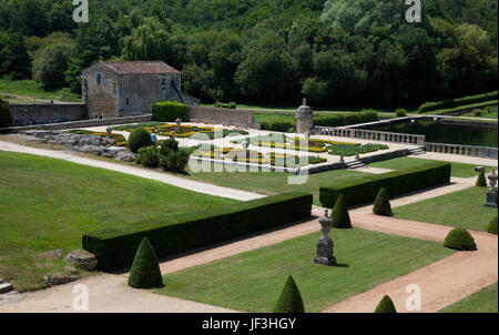Château De La Roche Courbon Frankreich Stockfoto