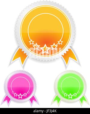 Jahrgang, Banner, Sammlung, Abzeichen, Vektor, Aufkleber, Werbung, Aufkleber, Stock Vektor