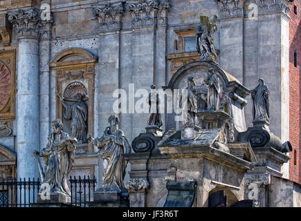 Peter & St. Paulskirche in Grodzka-Straße Stockfoto