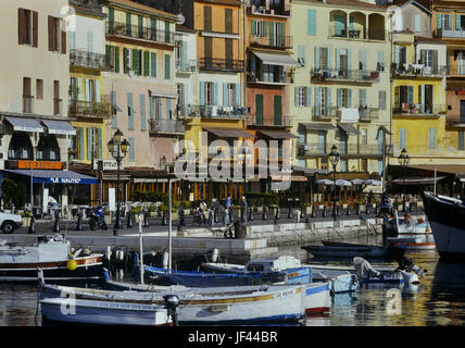 Hafen Sie bei Villefranche-Sur-Mer, Côte d ' Azur, Frankreich Stockfoto