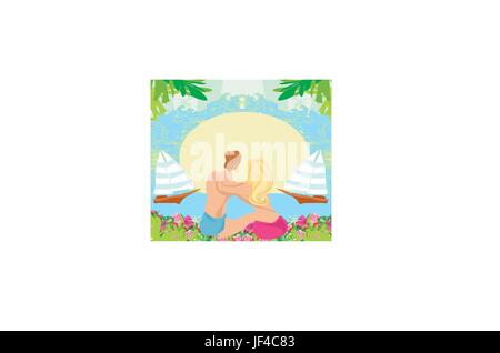 Frau, reden, sprechen, spricht, gesprochene, sprechen, sprechen, plaudern, schwatzende, Menschen, Stock Vektor