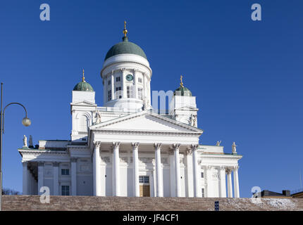 Lutherische Kathedrale in Helsinki, Finnland Stockfoto