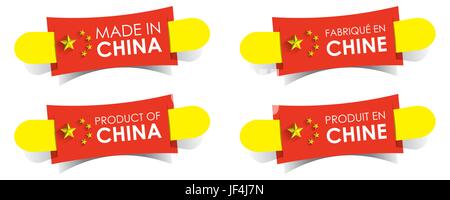 Flagge arbeiten Stock Vektor