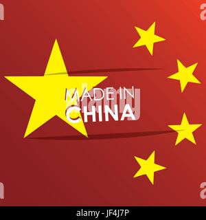 Flagge arbeiten Stock Vektor