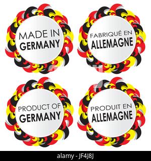 Abbildung: Deutschland Stock Vektor