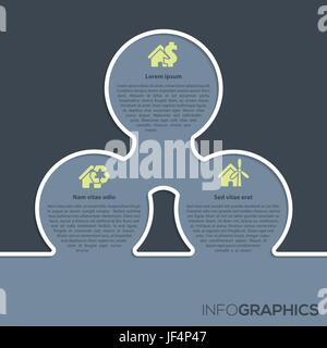 blau, Info, Haus, Gebäude, Präsentation, Broschüre, Bildung, Kunst, Farbe, Stock Vektor