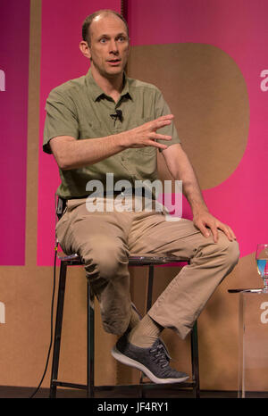 Aspen, Colorado, USA. 27. Juni 2017. Professor für Wirtschaftswissenschaften an der University of Chicago, AUSTAN GOOLSBEE, spricht die Aspen Ideas Festival. Bildnachweis: Brian Cahn/ZUMA Draht/Alamy Live-Nachrichten Stockfoto