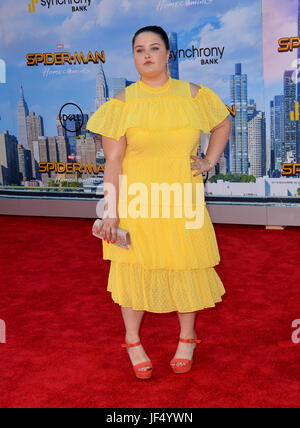 Los Angeles, USA. 28. Juni 2017. Isabella Amara bei der Weltpremiere von "Spider-Man: Homecoming" am TCL Chinese Theatre in Hollywood.  Bild: Sarah Stewart Stockfoto