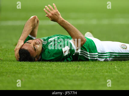 Sotschi, Russland. 29. Juni 2017. Mexikos Marco Fabian im Semi-Finale des Konföderationen-Pokals zwischen Deutschland und Mexiko im Fisht Stadion in Sotschi, Russland, 29. Juni 2017. Foto: Marius Becker/Dpa/Alamy Live News Stockfoto