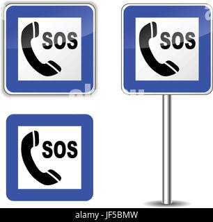 Handel Symbol Telefon Stock Vektor