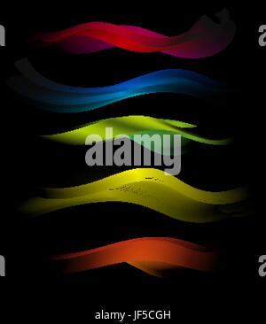 blau, Bewegung, Verschiebung, Bewegung, Bewegung, Raum, Farbe, Zusammensetzung, Stock Vektor