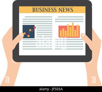 Isolierte Börse Stock Vektor