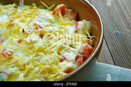 King Ranch Chicken Stockfoto