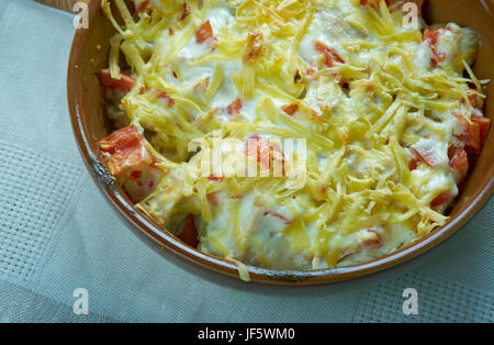 King Ranch Chicken Stockfoto