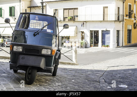 Italienische Dreirad Stockfoto