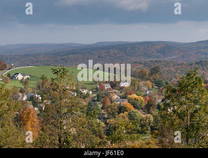 Moderne Einfamilienhäuser in Morgantown WV Stockfoto