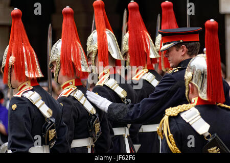 Soldaten aus dem Haushalt Division (Blau & Royals) London Stockfoto