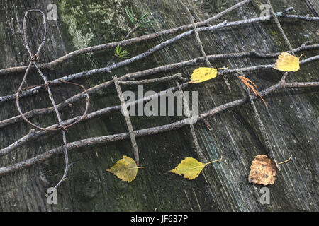 Noten Konzeption Stockfoto