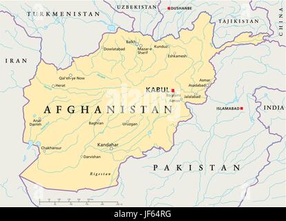 Afghanistan, Karte, Atlas, Karte von Welt, Illustration, arabischen, abstrakt, Stock Vektor