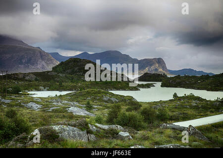 norwegische Landschaft Stockfoto