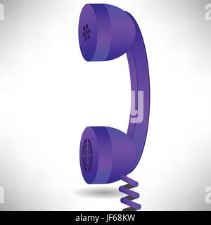 Telefon, Handy, reden, sprechen, spricht, gesprochene, sprechen, reden, plaudern, Stock Vektor