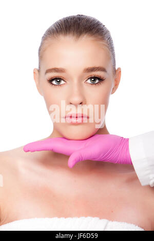Kosmetischer Hautpflege Spa Beauty Behandlung Stockfoto