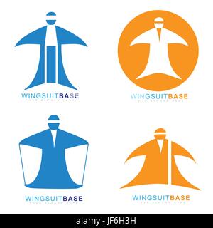 Gefahr, Sport, Sport, Grafik, Flügel, Feder, Prellen, Bounces, Hop, überspringen, Stock Vektor