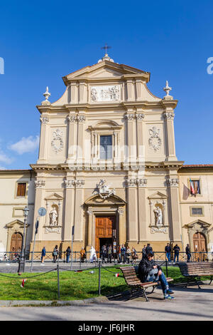 Italien, Florenz - 27. Oktober 2014: Kloster von San Marco in Florenz Stockfoto