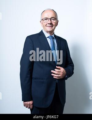 Jean Gaubert, französischer Politiker, seit 2013 ist er eine nationale Energie-Berater.  Paris, 31. Mai 2017 Foto Damien Grenon Stockfoto
