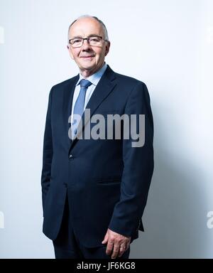 Jean Gaubert, französischer Politiker, seit 2013 ist er eine nationale Energie-Berater.  Paris, 31. Mai 2017 Foto Damien Grenon Stockfoto